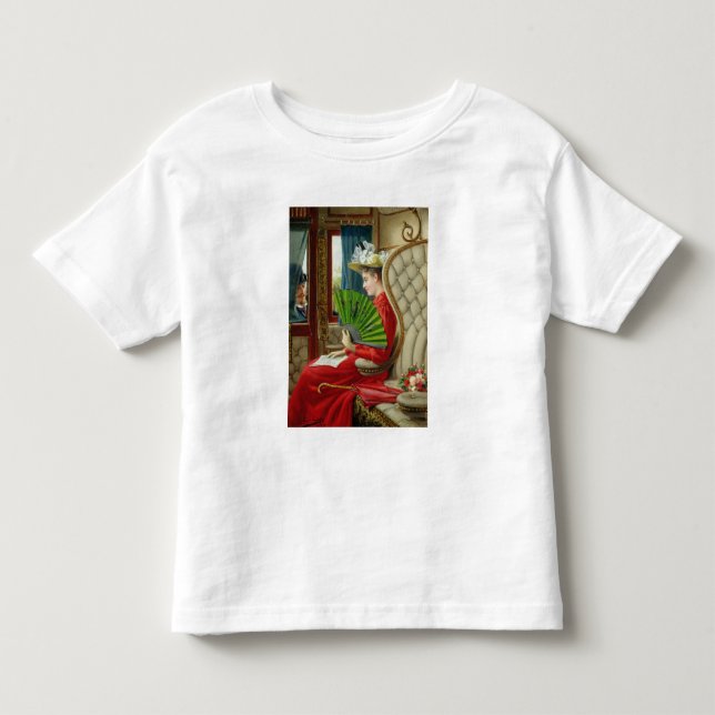 Camiseta De Bebé La indiscreción, 1895 (Anverso)