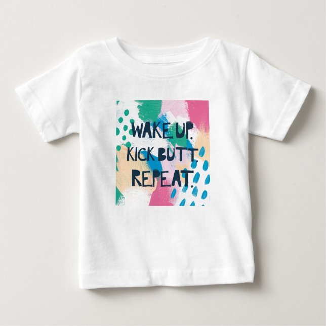 Camiseta De Bebé La inspiración brillante IV el | despierta la (Anverso)