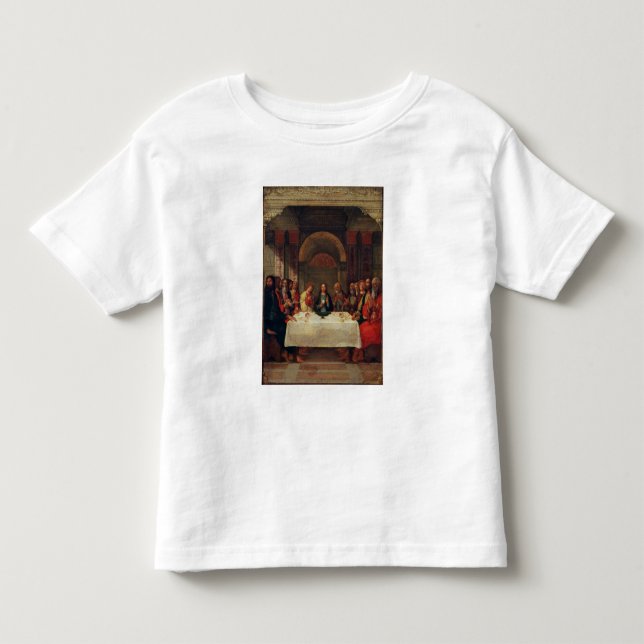 Camiseta De Bebé La institución de la eucaristía, c.1490 (Anverso)