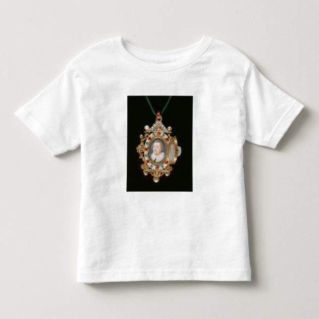 Camiseta De Bebé La joya de Gresley, con los retratos miniatura del (Anverso)