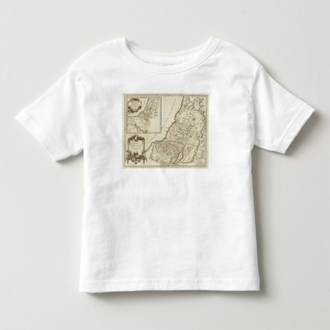 Camiseta De Bebé La Judee, Canaan (Anverso)