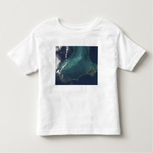 Camiseta De Bebé La larga y estrecha isla Eleuthra de las Bahamas