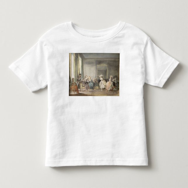 Camiseta De Bebé La lección de danza (Anverso)