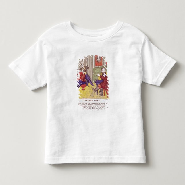 Camiseta De Bebé La lección del canto (Anverso)
