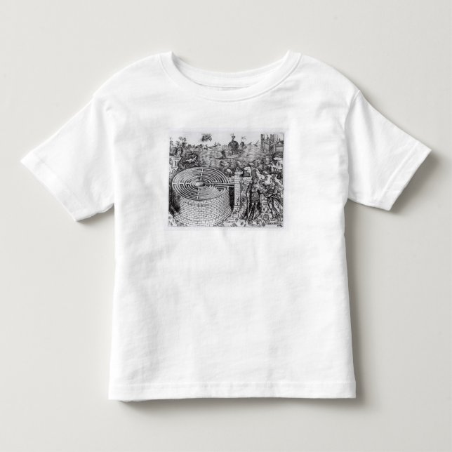 Camiseta De Bebé La leyenda de Theseus (Anverso)