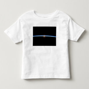 Camiseta De Bebé La línea fina de la atmósfera de tierra 2