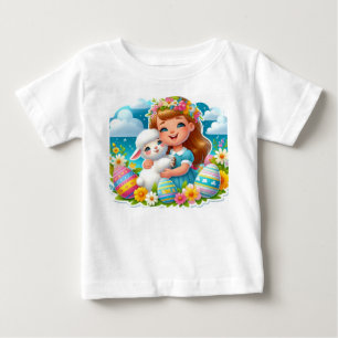 Camiseta De Bebé La luz del cordero pequeño: Encanto clásico