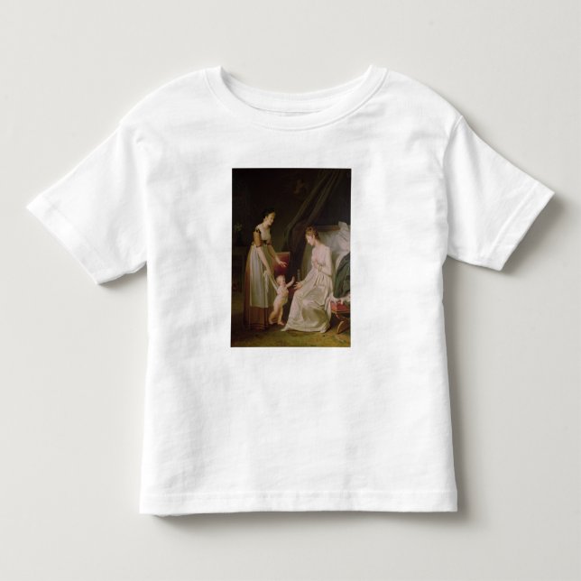 Camiseta De Bebé La madre de amamantamiento (Anverso)