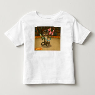 Camiseta De Bebé La magia del mono globo de Spike