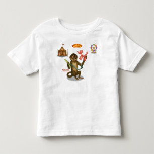 Camiseta De Bebé La magia del mono globo de Spike