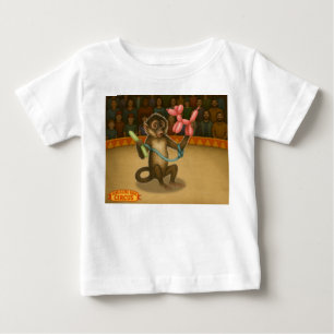 Camiseta De Bebé La magia del mono globo de Spike