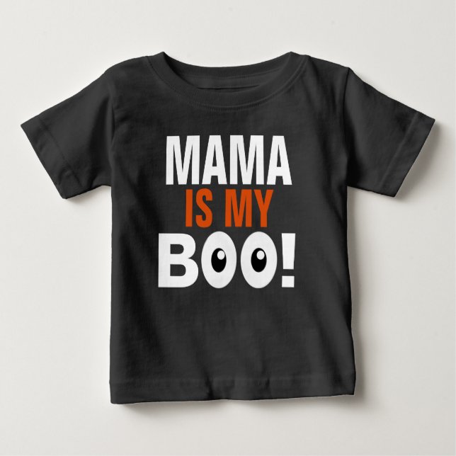 Camiseta De Bebé La mamá es mi abucheo (Anverso)