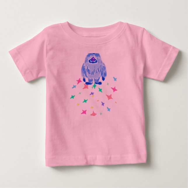 Camiseta De Bebé La maravilla de un solo ojo (Anverso)