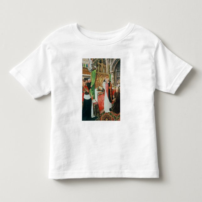 Camiseta De Bebé La masa de St Giles, c.1500 (Anverso)
