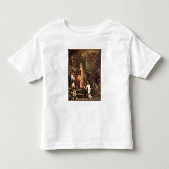 Camiseta De Bebé La masa de St Gregory (Anverso)