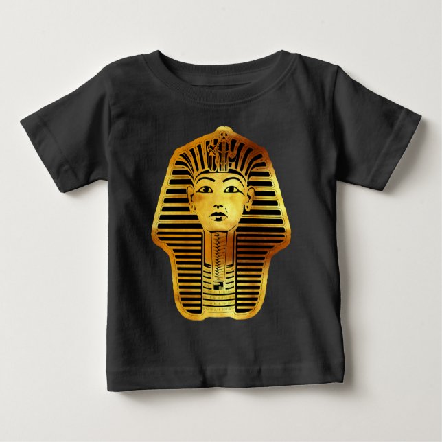 Camiseta De Bebé La máscara egipcia de oro de Tutankhamun (Anverso)