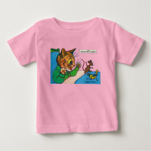 Camiseta De Bebé La mascota Dreamland, Louis Wain