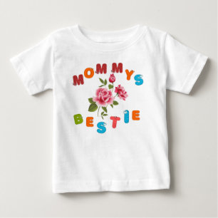 Camiseta De Bebé La mejor amiga de mamá 