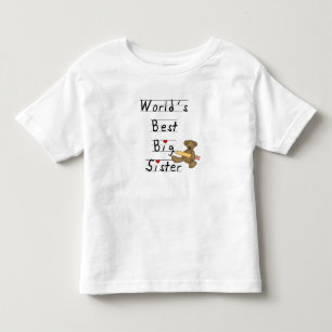 Camiseta De Bebé La mejor hermana mayor del mundo