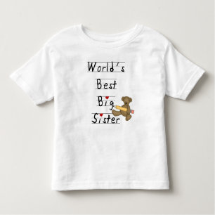 Camiseta De Bebé La mejor hermana mayor del mundo