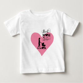Camiseta De Bebé "La mejor mamá de todos los tiempos - Momentos sen