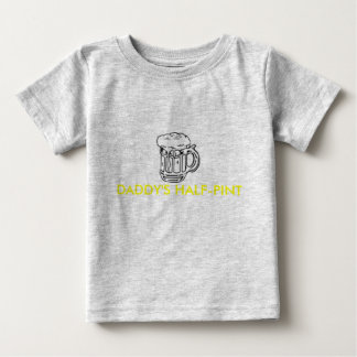 CAMISETA DE BEBÉ LA MITAD DE PUNTO DE DADDY