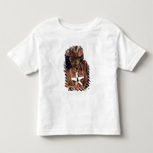 Camiseta De Bebé La momia adornó con la joyería del hueso, c.200