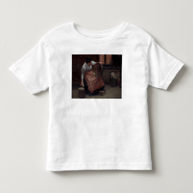 Camiseta De Bebé La mujer que corre (Anverso)