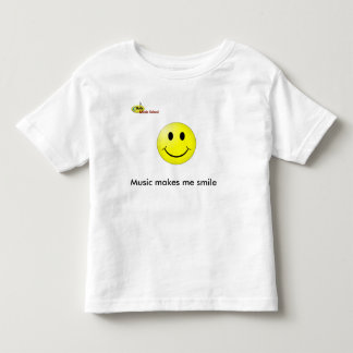 Camiseta De Bebé la música de la nota de c me hace a niños del niño