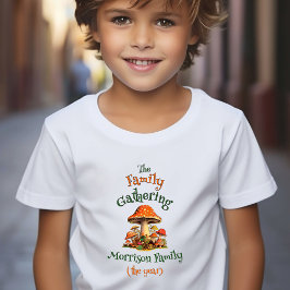 Camiseta De Bebé La naturaleza personaliza la unión familiar de niñ