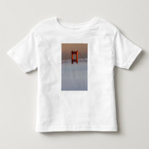 Camiseta De Bebé La niebla atraviesa la bahía de San Francisco cubr