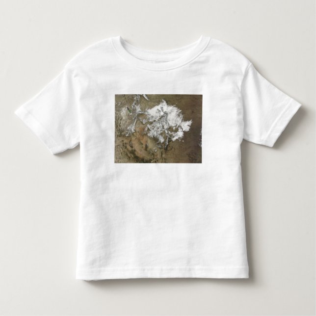Camiseta De Bebé La nieve cubre las montañas rocosas en Estados Uni (Anverso)