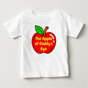 Camiseta De Bebé La niña de los ojos de papá (regalo para papá) Beb