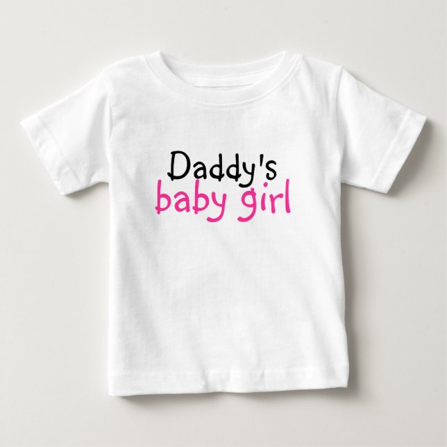 Camiseta De Bebé La niña de papá (Anverso)