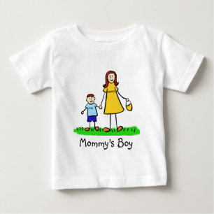 Camiseta De Bebé La niña madre de mamá y su hijo Personalizado cami