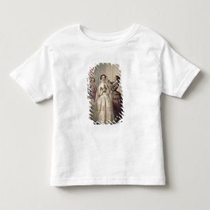 Camiseta De Bebé La novia, grabada por J. Battannier, 1852-53