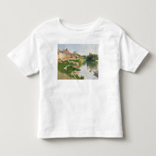 Camiseta De Bebé La orilla del río, Pequena-Andely, 1886