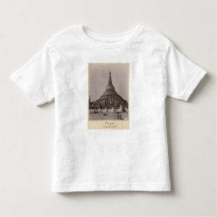 Camiseta De Bebé La pagoda de Shwedagon en Rangoon, Birmania,