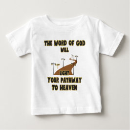 Camiseta De Bebé La Palabra De Dios Iluminará