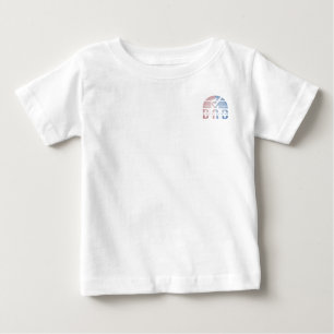 Camiseta De Bebé La paternidad es amor incondicional: Edición de pa