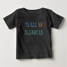 Camiseta De Bebé La paz es bendición