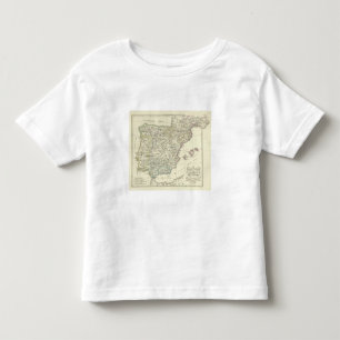 Camiseta De Bebé La península ibérica