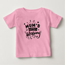 Camiseta De Bebé La pequeña bendición de la mamá