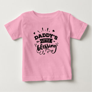 Camiseta De Bebé La pequeña bendición de papá