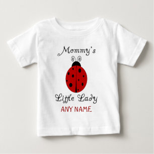 Camiseta De Bebé ¡La pequeña dama de mamá! Diseño de parágrafos