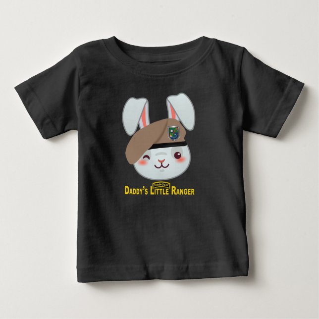 Camiseta De Bebé “La pequeña exploradora de papá” (Anverso)