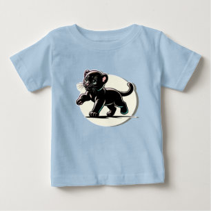Camiseta De Bebé La pequeña pantera de mamá