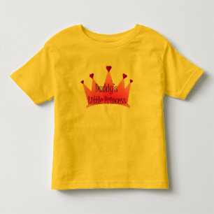 Camiseta De Bebé La pequeña princesa de papá