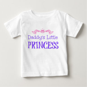 Camiseta De Bebé La pequeña princesa de papá