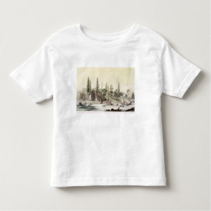Camiseta De Bebé La Perouse en el puerto Francesci (grabado del
